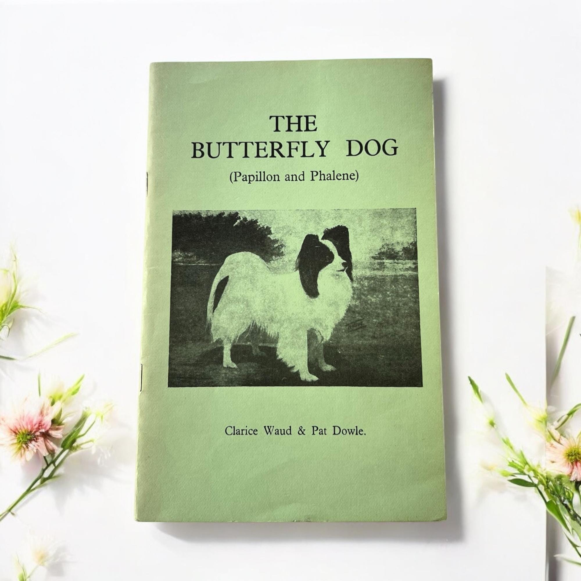 1974 The Butterfly Dog (Papillon and Phalene) Vintage Dog Breed Standard Booklet by Clarice Waud and Pat Dowle