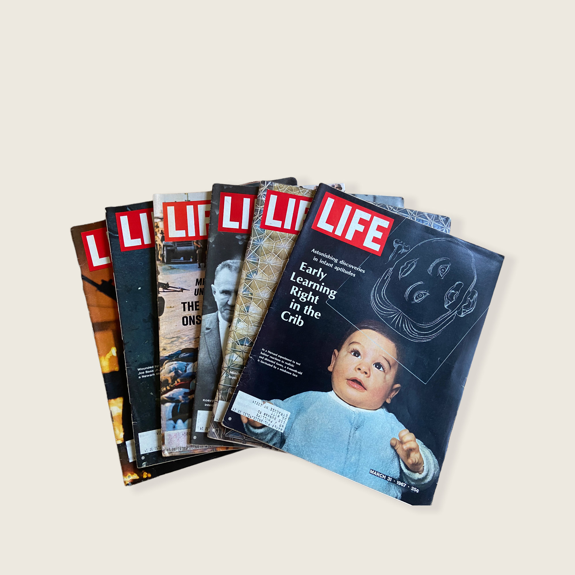 LIFE ライフ誌 1960年 6冊セット ビンテージ雑誌　エッソ マルボロ LIFE ライフ誌 1960年 6冊セット ビンテージ雑誌 エッソ マルボロ