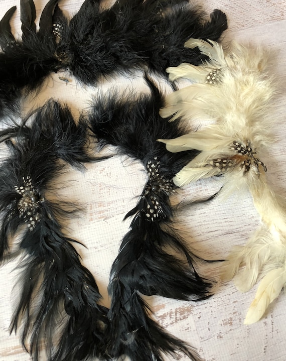 Art Deco Feathered Collars. Embellishments, Adorn… - image 2