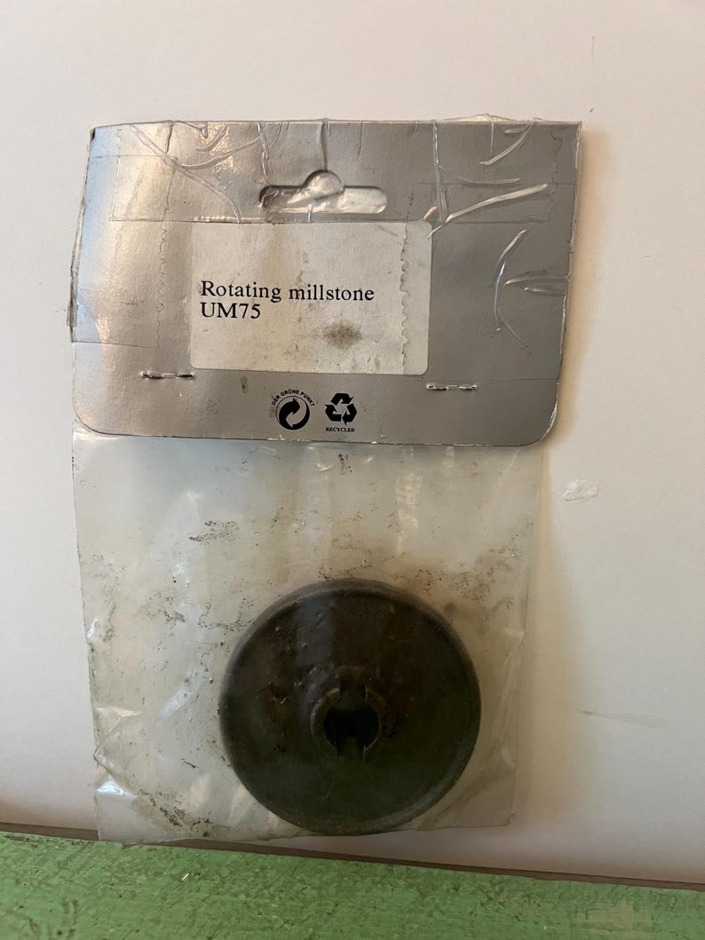 NOS Rotating Millstone UM75 Porkert Original Parts Burrs for Small Iron ...