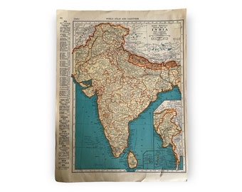 インドオールド 板絵 ヴィンテージ インド 古い細密画 書き込みの良し額42×33絵22.5
