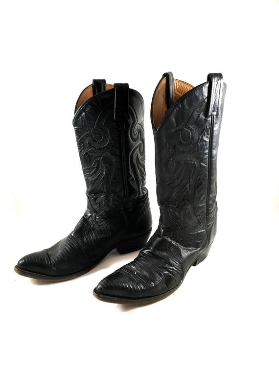 tony lama lizard skin boots
