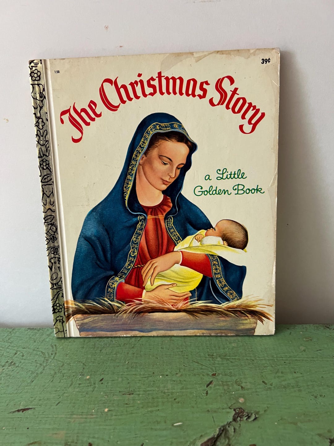 The Christmas Story (1969) Vintage Little Golden Book. Jane Werner ...