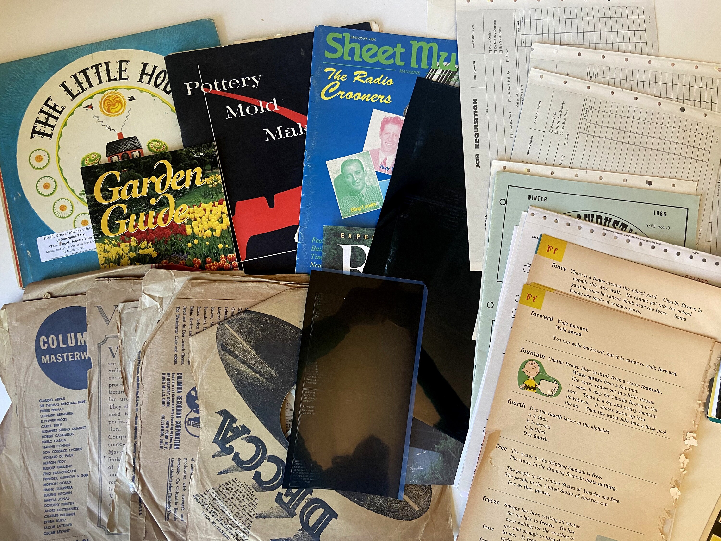 Ephemera Box. 11 LBS Vintage Bulk Ephemera Crafting Upcycle Etsy