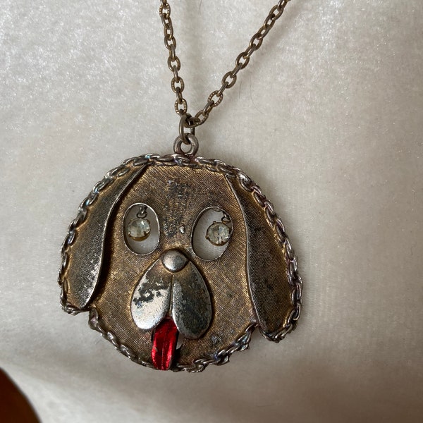 Face Necklace Animal Etsy