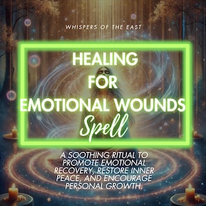 Emotional Healing Spell: Personalized Ritual (PDF Report)