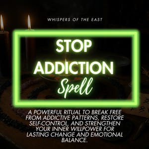 Stop Addiction Spell: Slavic Ritual for Self-Control (PDF Included)