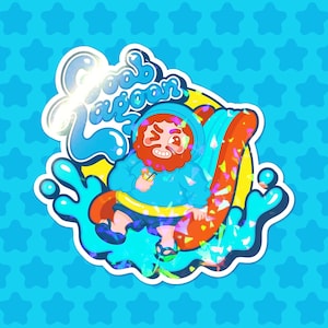 Goob Lagoon Logo Sticker