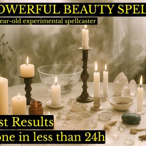 Beauty Spell: Increase Your Beauty and Confidence / Surprise Everyone with Your Beauty / Self-Love Spell