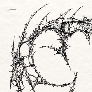 100x Cybersigilism Gothic Tattoo Sketches - Dark Art Flash-bundel + Procreate-penselen afbeelding 3