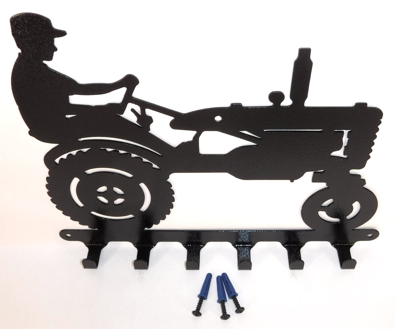 Tractor Farmer Keychain Rack. Hook. Holder. Farm. Kitchen Etsy