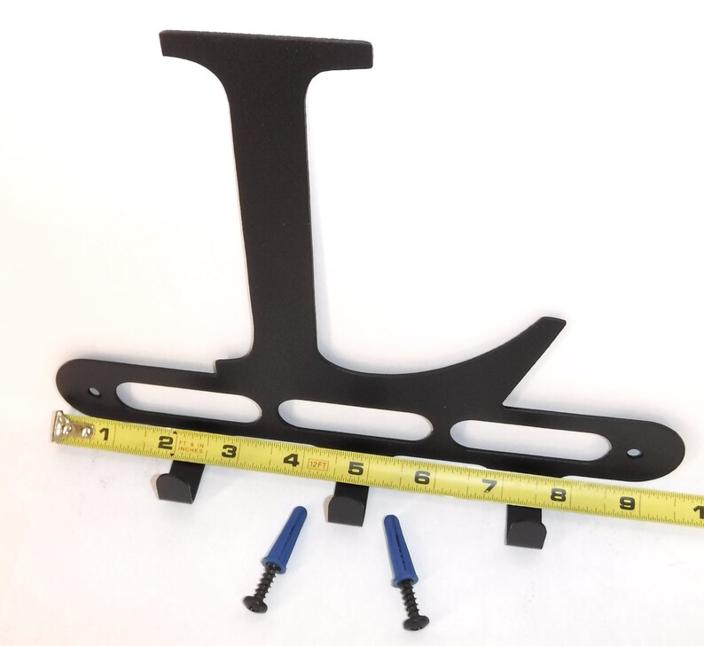 Letter L Monogram Wall Hooks Hangers Holders Storage. Satin Etsy UK