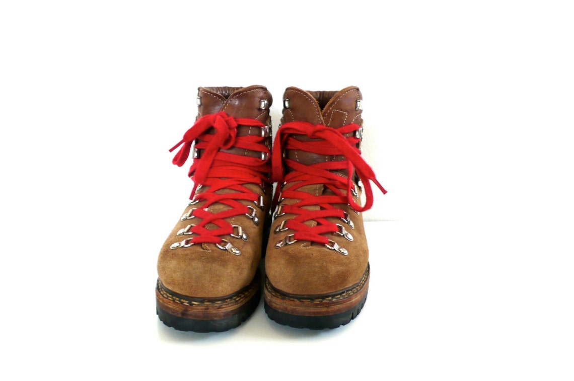 Vintage Lowa Alpine Hiking Boots // Size 3 1/2 Mens Etsy