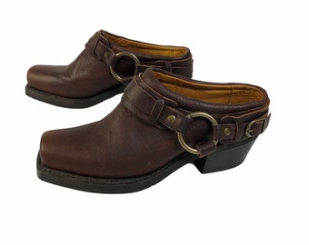 frye harness mule