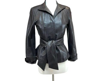 【希少】70's vintage craft westun leather Vintage 70s Leather Jacket Small - Etsy