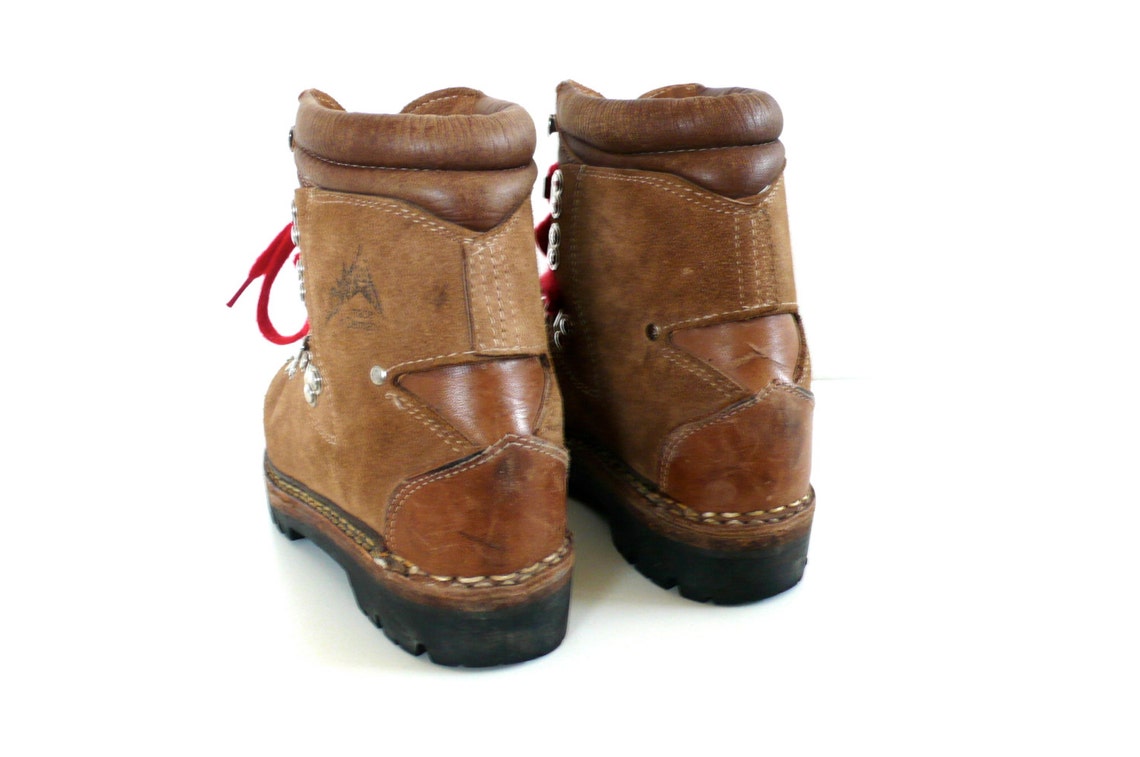 Vintage Lowa Alpine Hiking Boots // Size 3 1/2 Mens Etsy