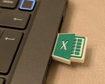 Excel USB Flash Drive 64GB - Funny Office Gift • Geek Gift for Colleague / Secret Santa