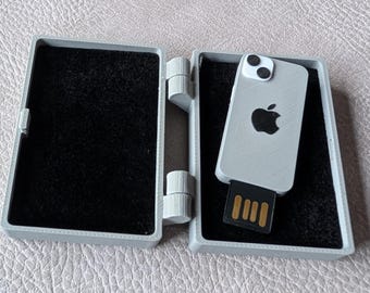 Mini Smartphone Style USB Flash Drive with Gift Box – Novelty Phone Design Memory Stick