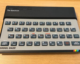 Skool Daze - Spectrum Keyboard Template