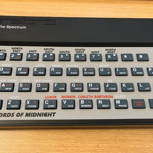 Lords of Midnight - Spectrum Keyboard Template