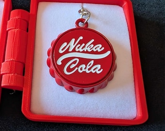 Nuka Cola Bottle Cap Keyring & Opener - Gift Boxed - Retro Gamer Gift