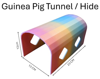 3D printed Guinea Pig Tunnel / Hide