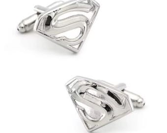 Man of Steel Cufflinks - Superman Inspired Cufflinks (Groom, Best Man, Office)