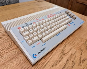 Gunship - C64 Keyboard Template