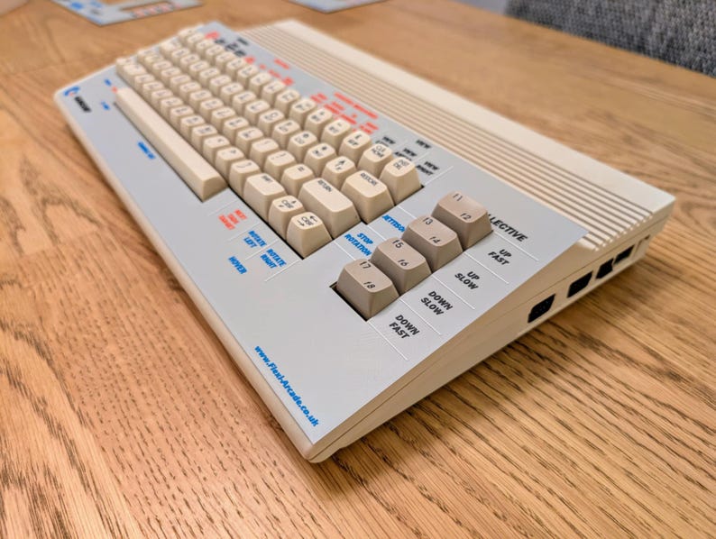 Project Gunship Key Keyboard Gunship - C64 Keyboard Template - Etsy Australia