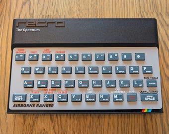 Airborne Ranger - Spectrum Keyboard Template overlay