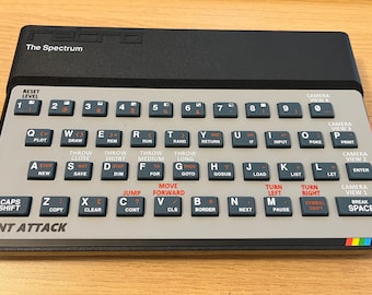 Ant Attack - Spectrum Keyboard Template