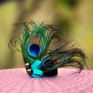 Fancy Shoe Clips Peacock & Teal Bow. Spring Wedding - Etsy