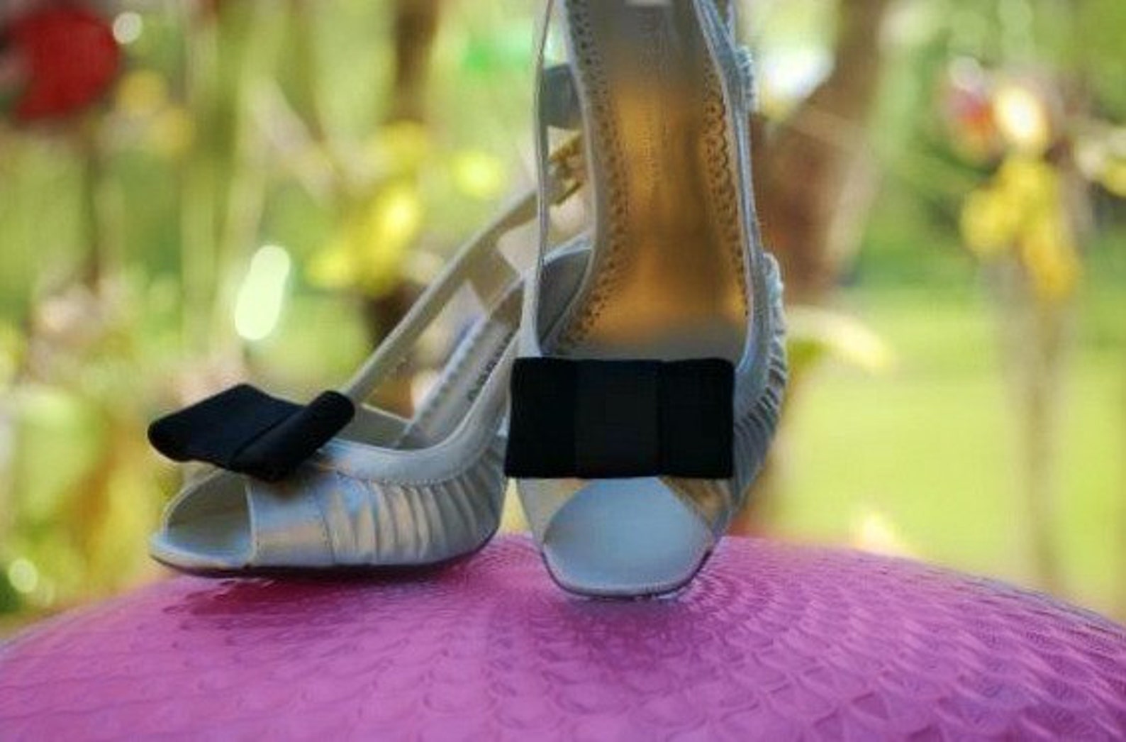 tuxedo shoes with bow