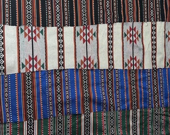 Bedouin/Al Sadu Fabric made in Jordan | Used as tablecloth, blanket covers, tents, & more.