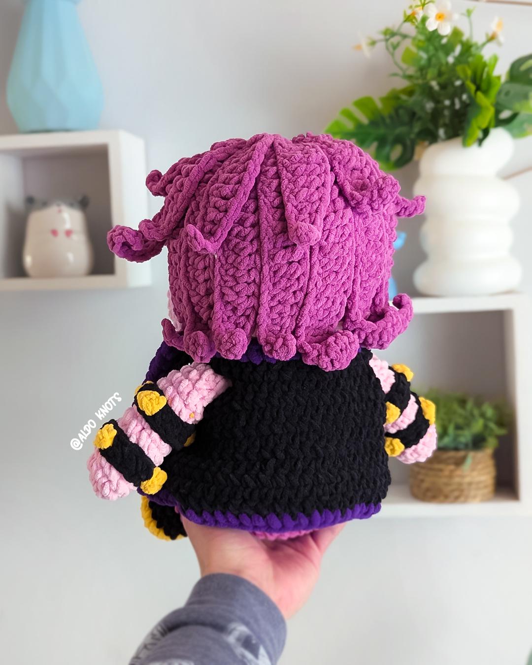 SUSIE - Crochet Digital Pattern PDF - DELTARUNE Inspired Character ...