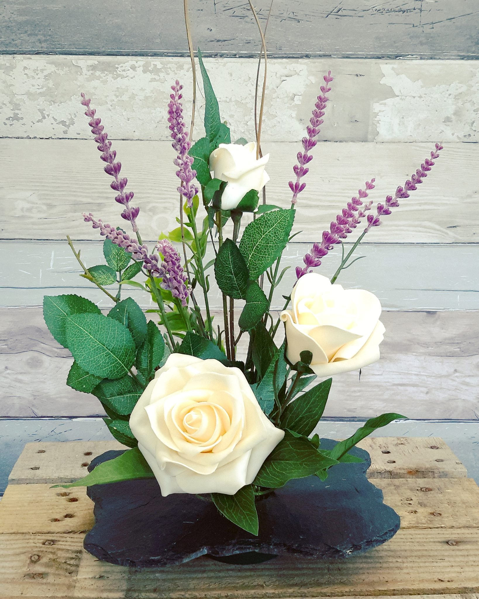 Ikebana Slate Vase Etsy UK