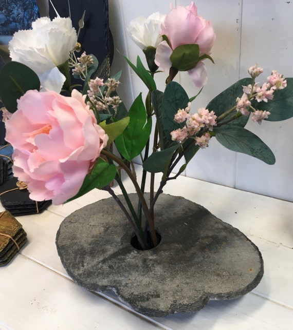 Ikebana Slate Vase cornish Slate Etsy