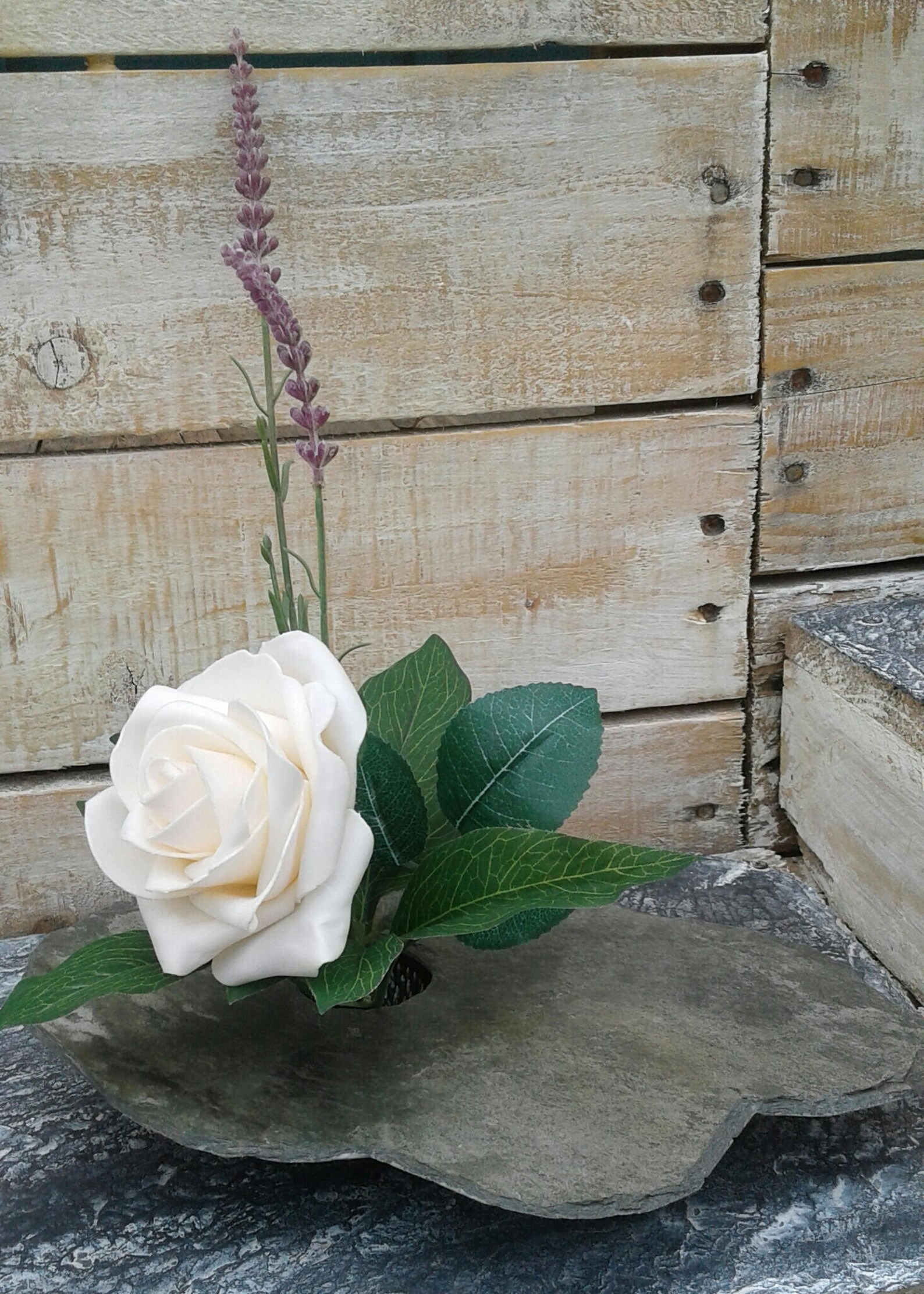 Ikebana Slate Vase cornish Slate Etsy