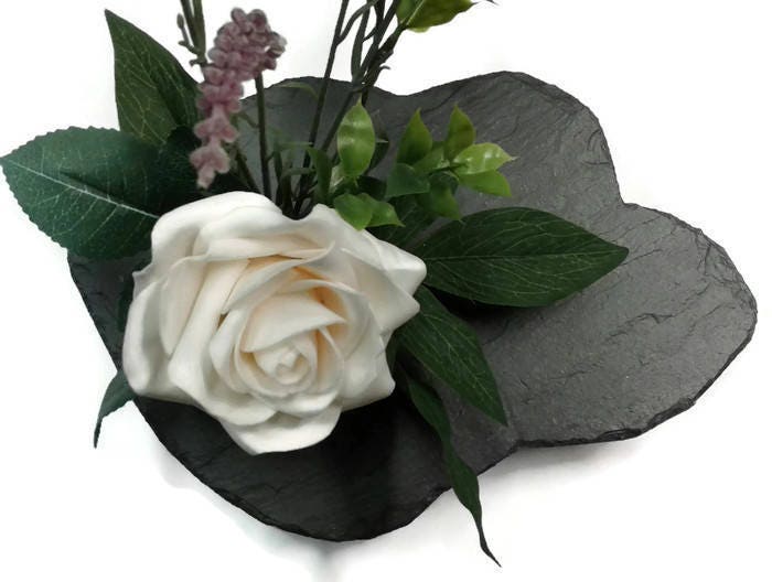 Ikebana Slate Vase Etsy UK