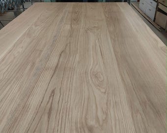 1-1/8" White Oak   Wood Table Top,  (many sizes) FREE SHIPPING