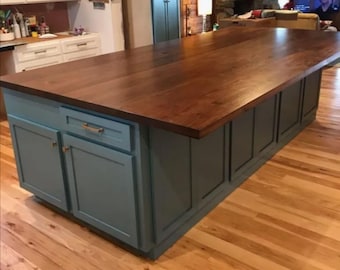 3/4"Thick Black Walnut Real Wood Table Top, (many sizes) FREE SHIPPING