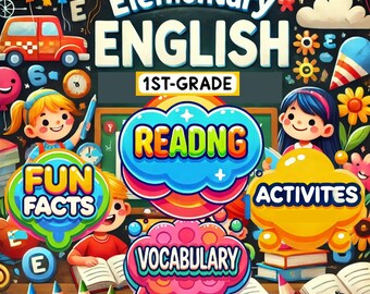 Grade 1 Reading Pack: Comprehension, Stories, Vocabulary, and Fun Activities