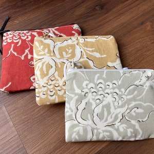Cartera minimalista de algodón con cremallera, neceser para maquillaje, monedero exclusivo, regalos para ella