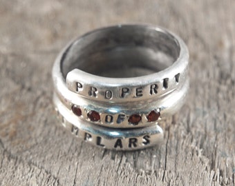 Personalized Mothers Ring with Birth Stones