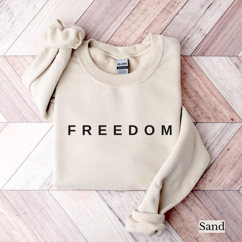 thumbnail image 2 of Charlie Kirk Freedom Unisex Hoodie Sweatshirt - Wild Bobby Political Christian Inspirational Pullover 2 of 2