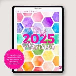 CreateYourVibe99 | Digital planerare 2025 | Digital planerare | Dagsplanerare | Veckoplanerare | iPad-planerare |