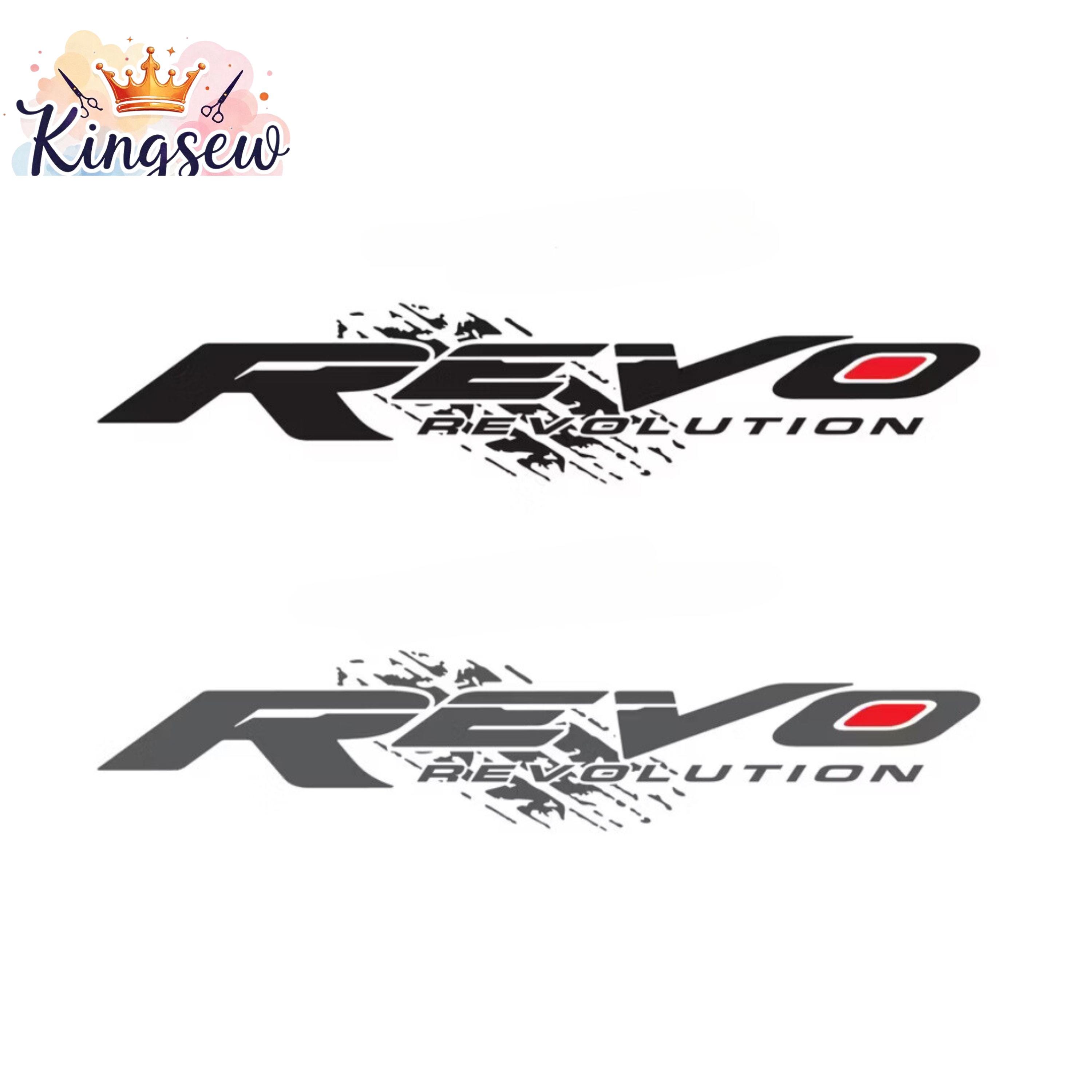 Toyota Rocco Sticker Toyota Hilux Revo Rocco Rear Truck Side Body Car Decal 4 Door Truck ...