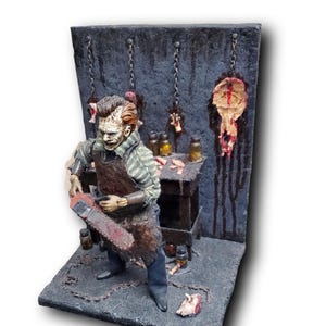 Leatherface Action Figure Custom Diorama