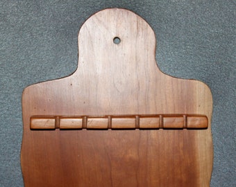 Vintage Wood Spoon Rack Primitive