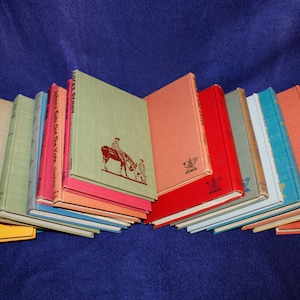 Vintage Americana Aladdin Books 17 Volumes